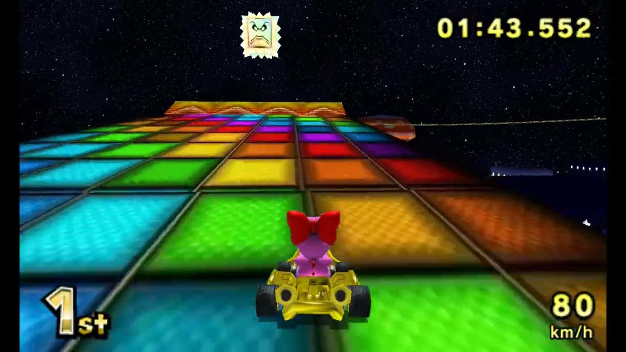 N64 Rainbow Road (v1.4) by PabloMK7, Stewie 1.0, MKGirlism - Mario Kart 7: Custom Track[1080p 60fps]