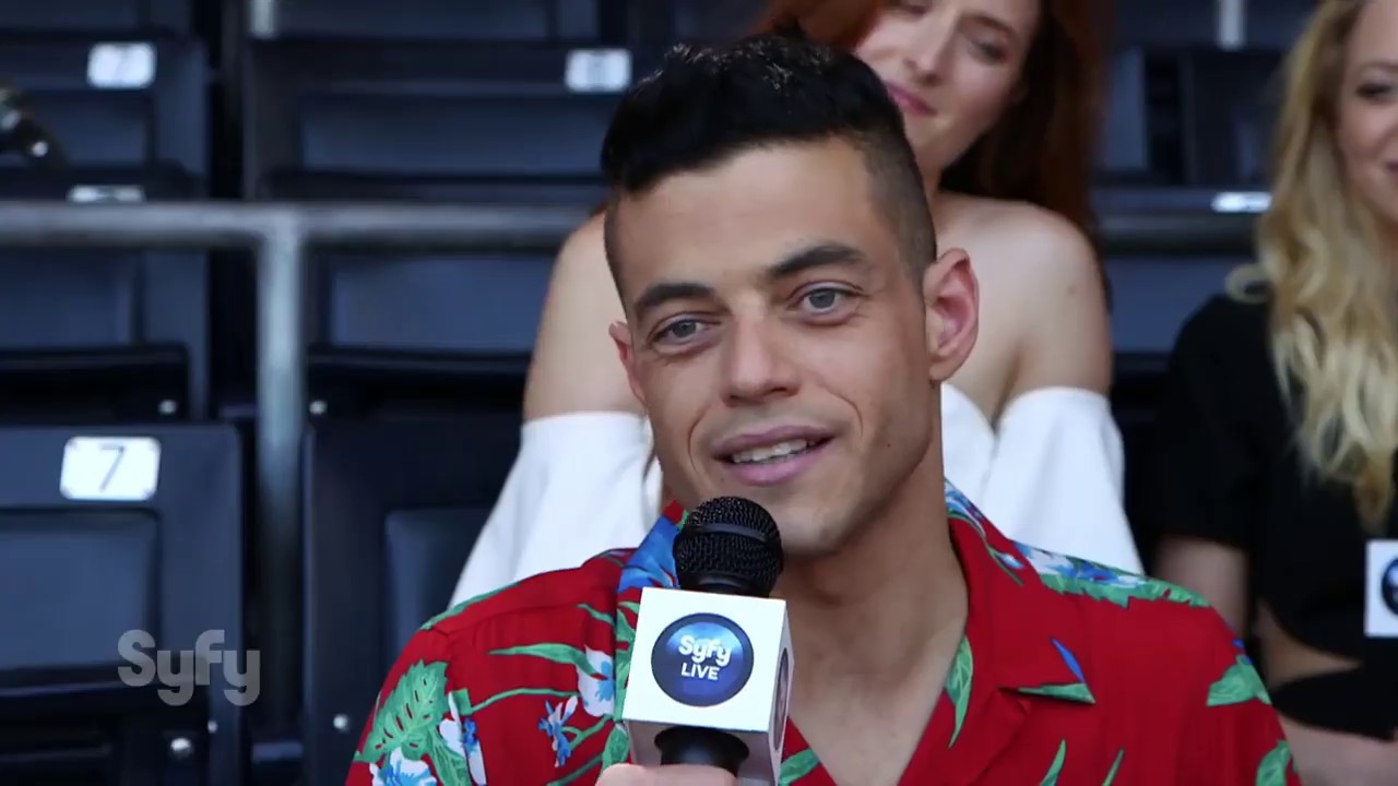San Diego Comic Con 2016 - Mr Robot interview with SYFY