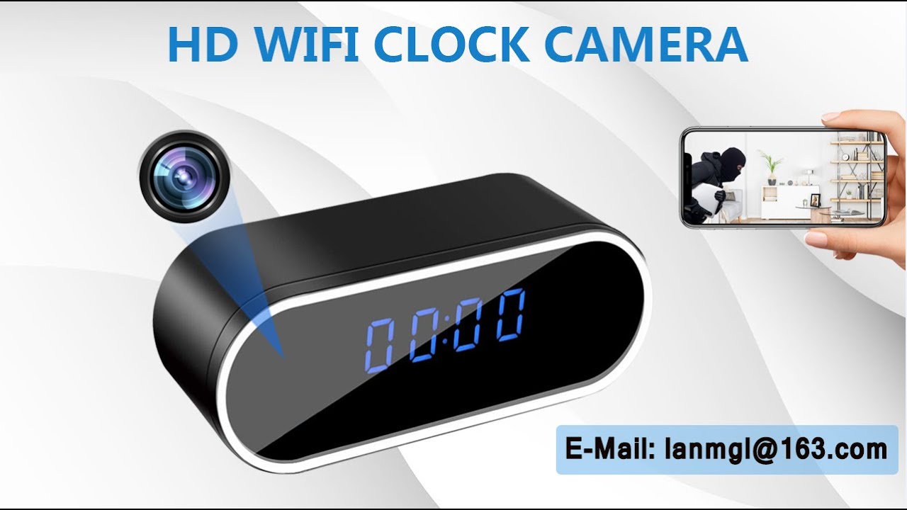 LMGL WH33 WIFI Clock Camera Video Guide