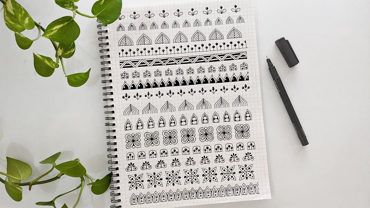 Easy Mandala patterns for beginners || How to draw Mandala art || Step by step tutorial