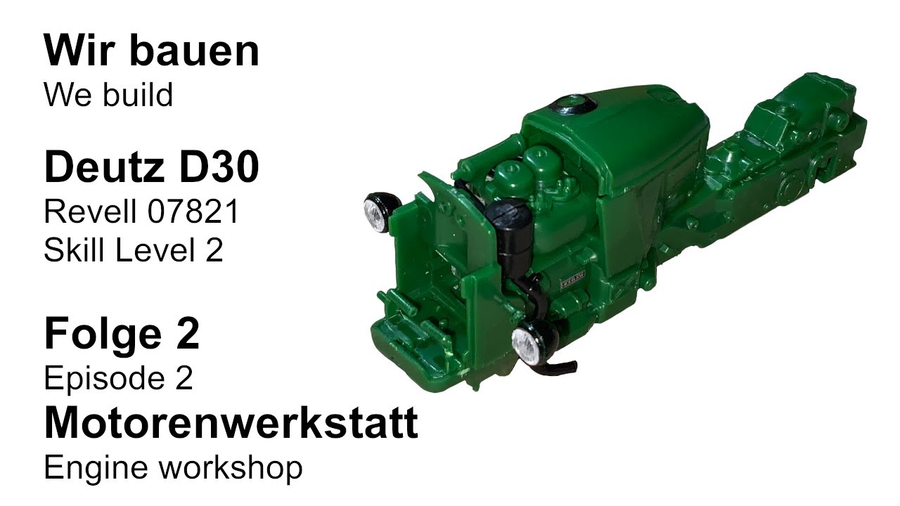 Wir bauen: Deutz D30 Easy-Click System | Folge 2 Motorenwerkstatt - Episode 2 Engine workshop