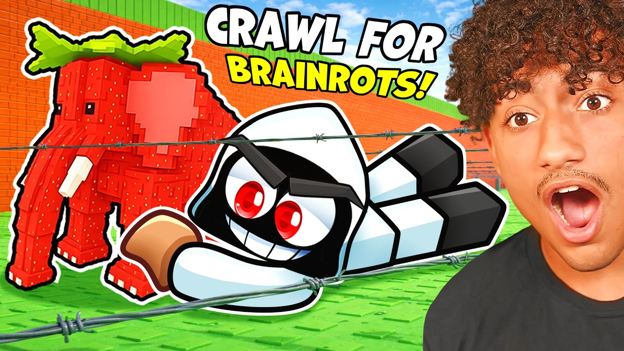 ROBLOX CRAWL FOR BRAINROTS!