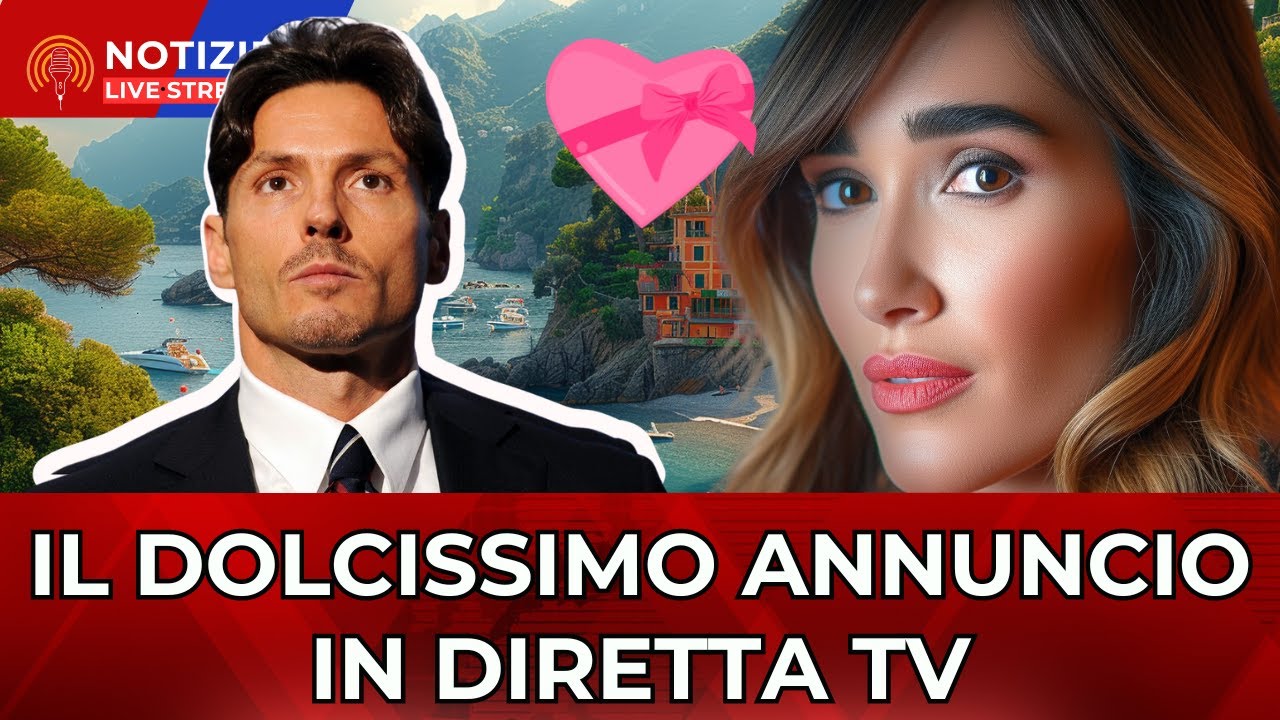 Silvia Toffanin e Pier Silvio Berlusconi, il dolcissimo annuncio in diretta TV
