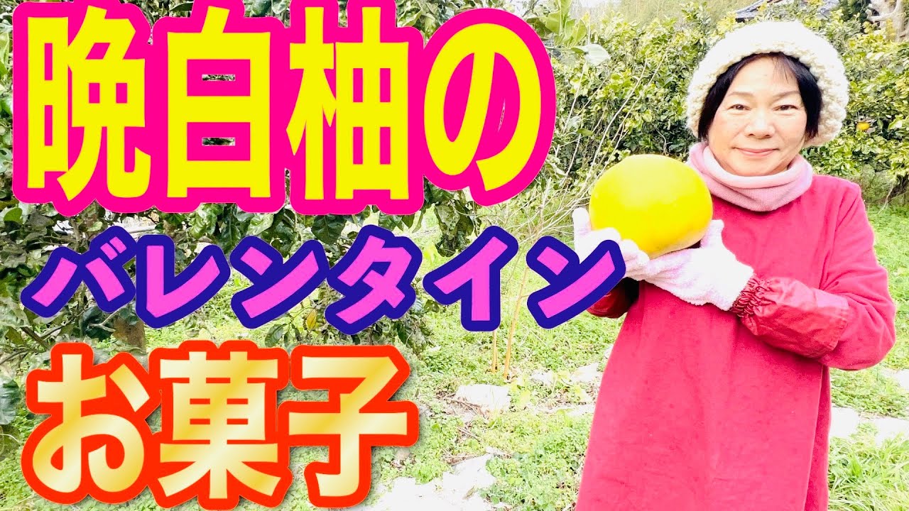 晩白柚を使ってピールなどのお菓子を作ります。