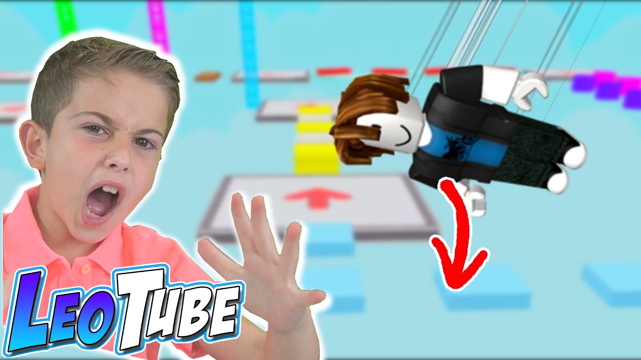 NO TE CAIGAS Leo juega Parkour en Roblox