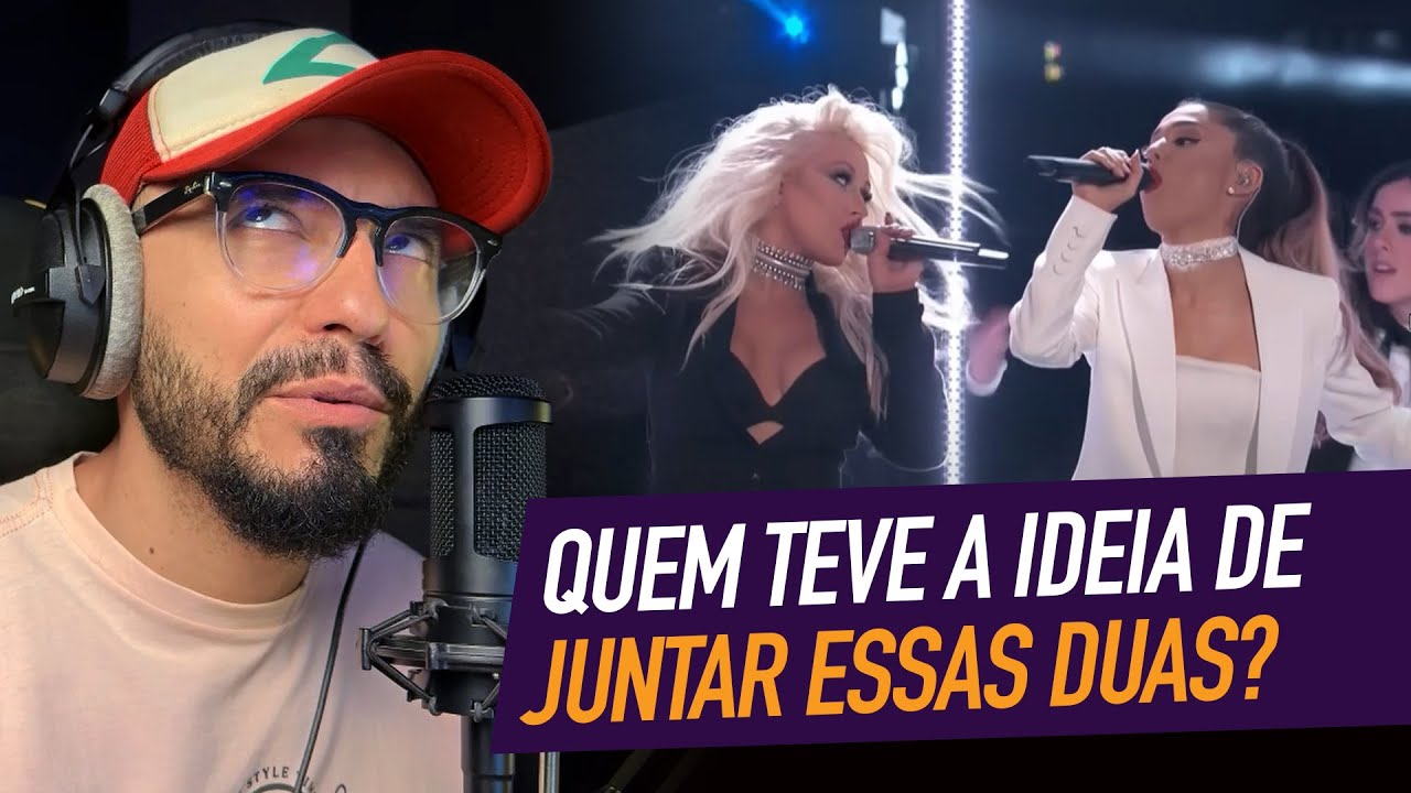 PROFESSOR de CANTO reage à ARIANA GRANDE e CHRISTINA AGUILERA cantando 