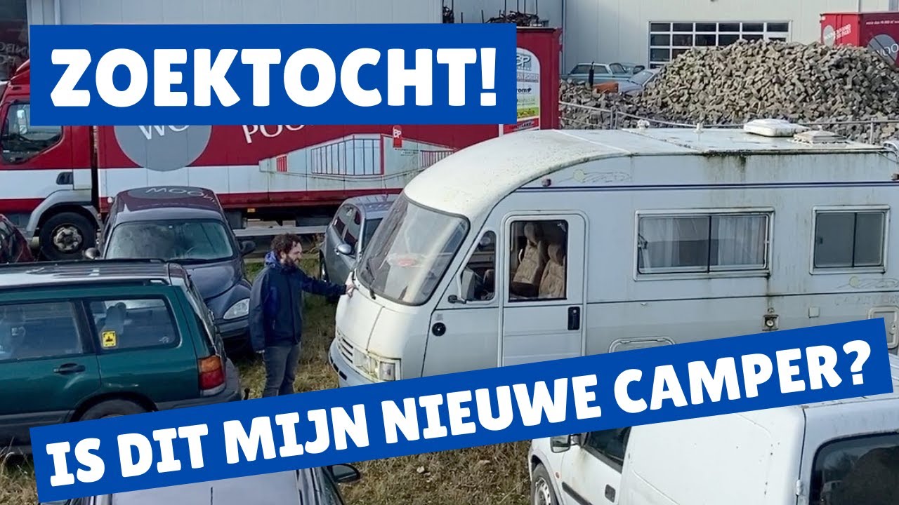 Op zoek naar een NIEUWE CAMPER! | Heb ik het gevonden? | Op reis met Stijn!