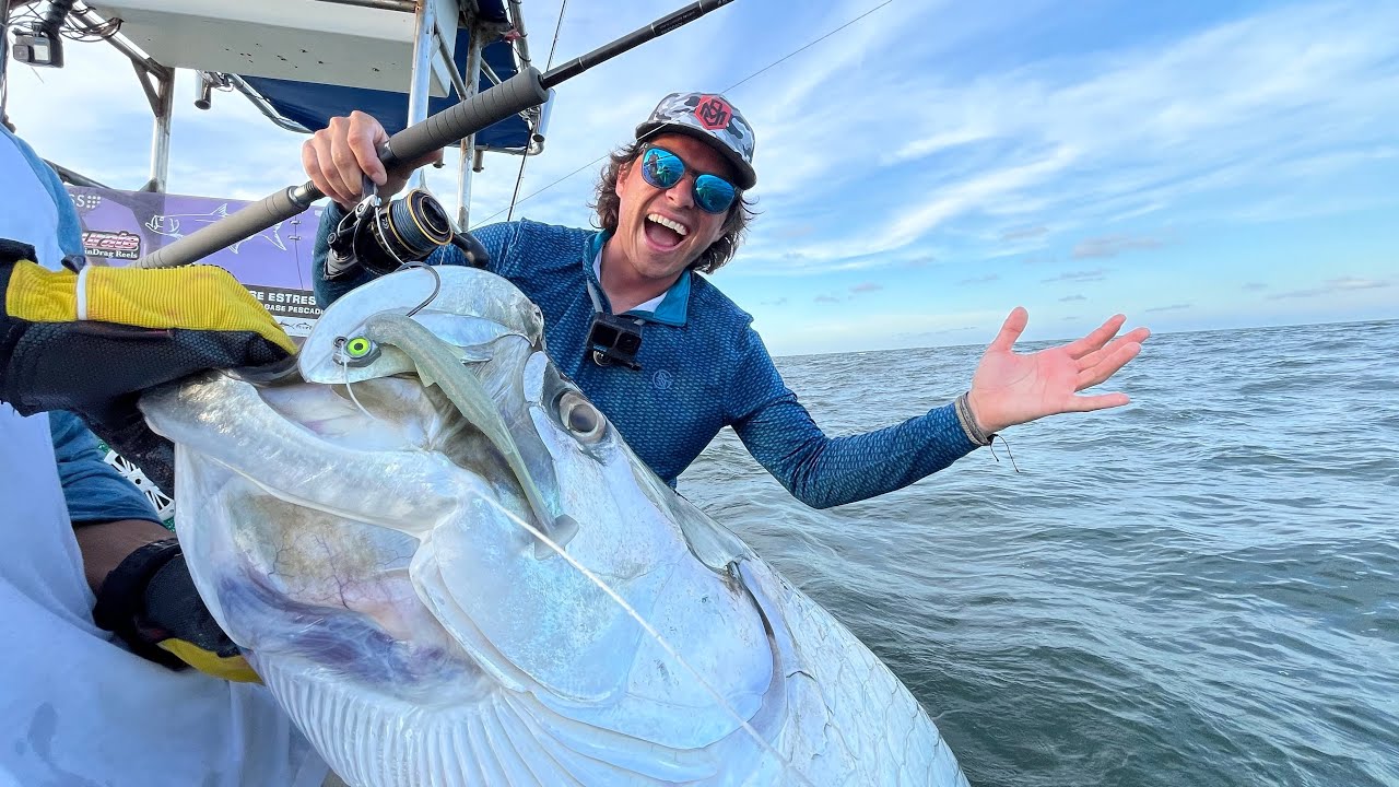 El Tamaño del Señuelo SI IMPORTA! | Tarpon Gigante con Swimbait