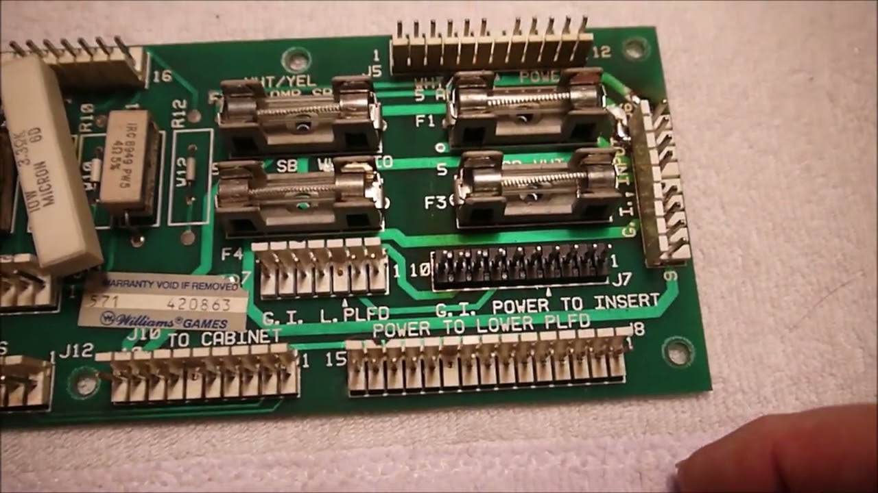 Diner pinball backbox lights half out - troubleshooting and rebuilding GI connector