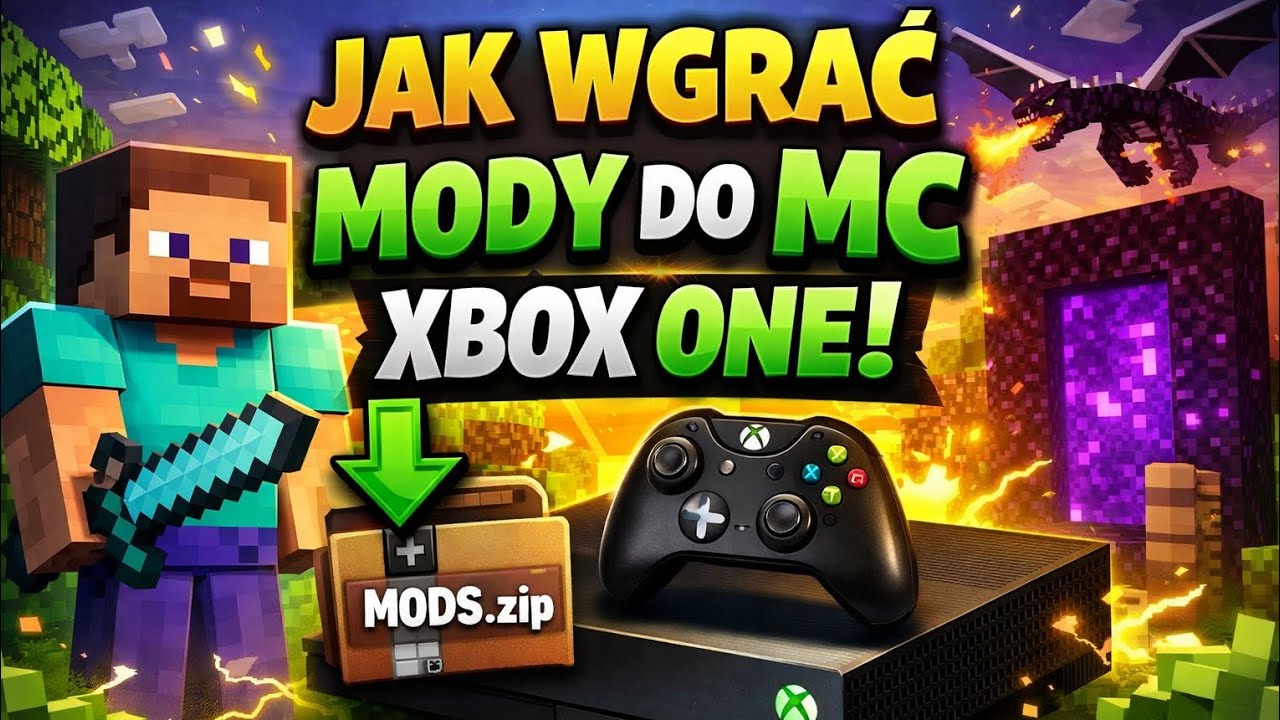 JAK WGRAC MODY DO MC NA XBOX ONE !