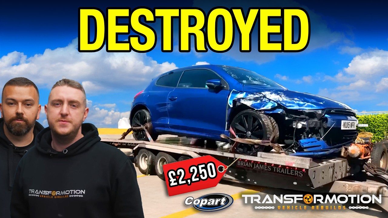 We Bought a Wrecked VW Scirocco… Then Rebuilt It From Start to Finish