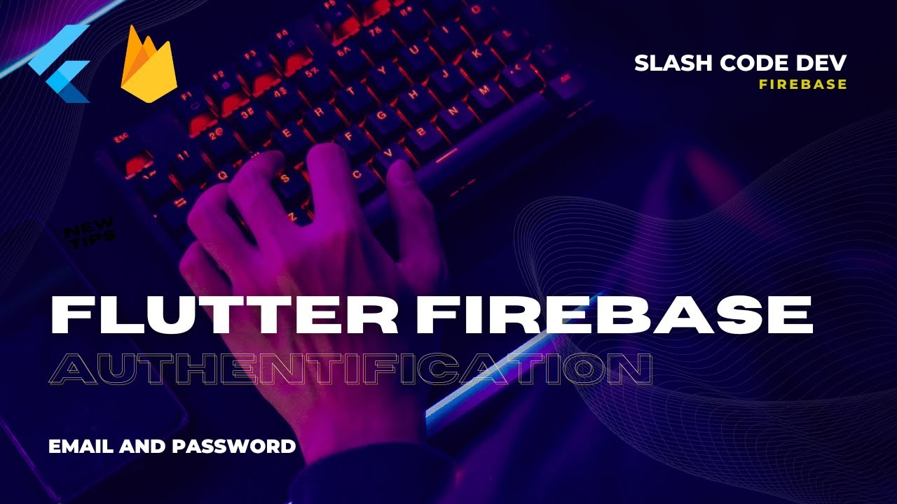Flutter Firebase Email Authentication Tutorial: Registration & Login