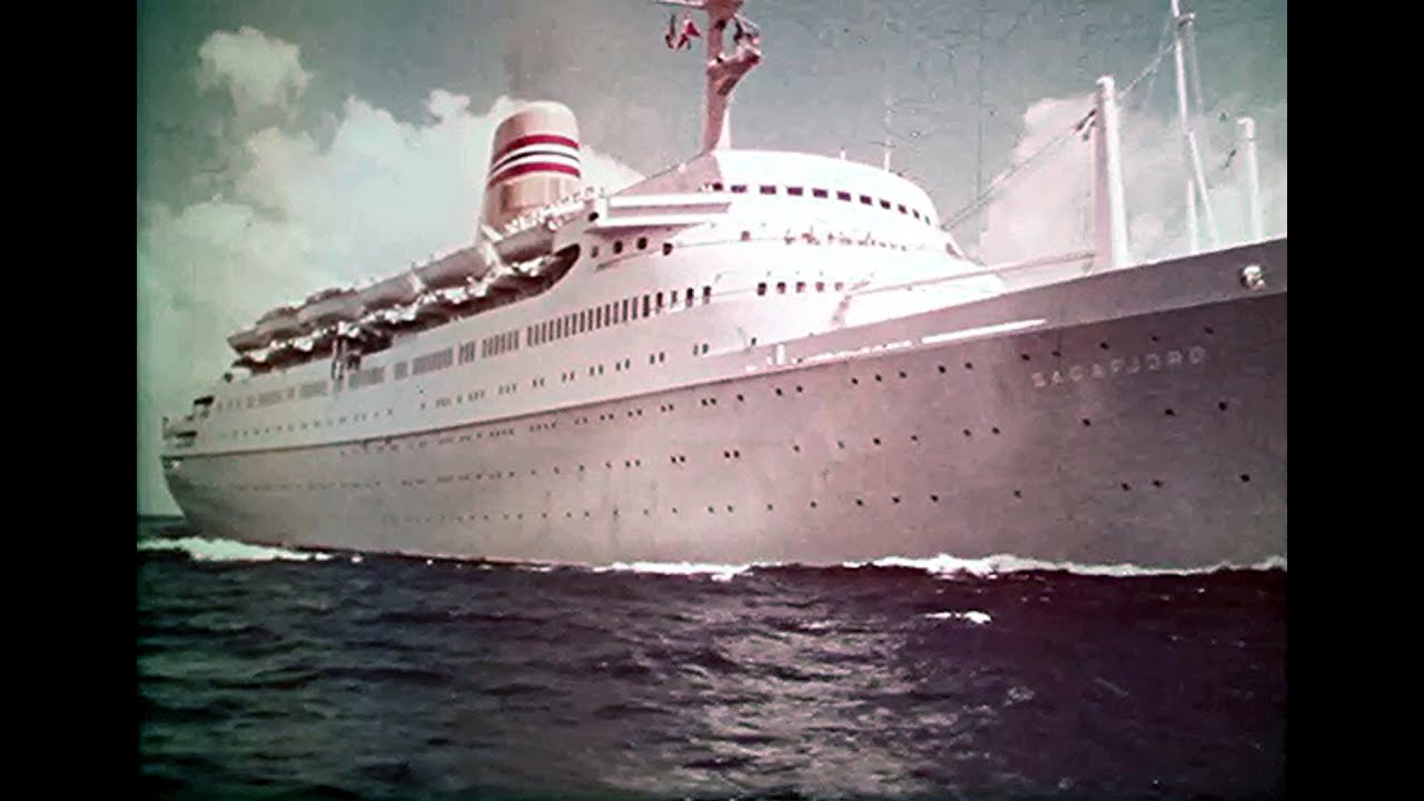 Sagafjord Cruise Ship Promotion C1970 Escape to the Sea, Norwegian America Line, NAL, F465