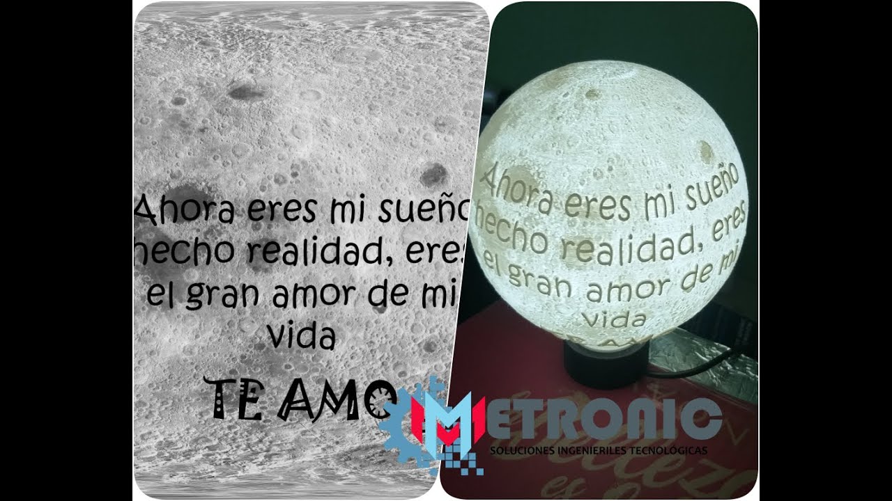 Imprime Litofania lunar fácilmente (TEXTURA - DISEÑO - IMPRESIÓN 3D)