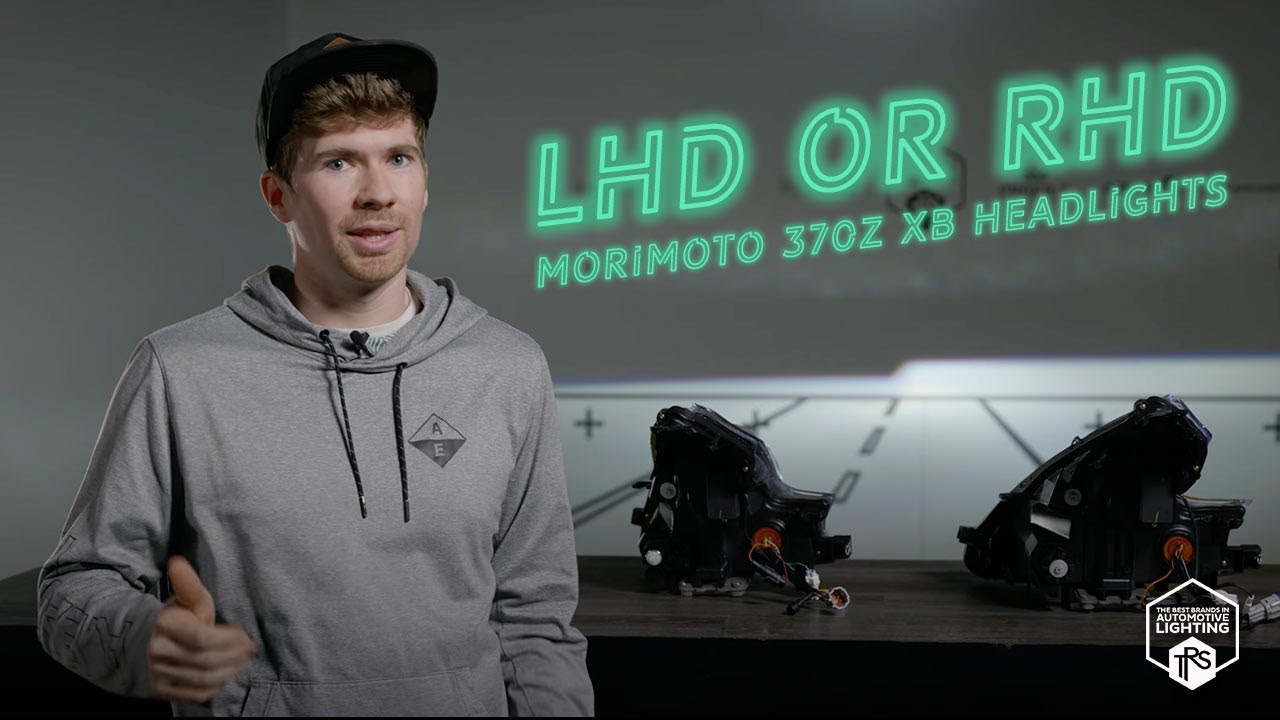 LHD or RHD which do you need? TRS will explain the difference with 370Z headlights