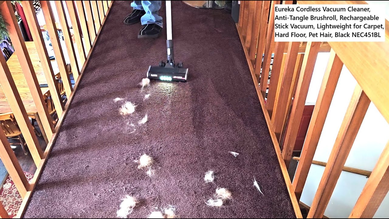 Eureka ReactiveSense Unboxing & Real Pet Hair Test