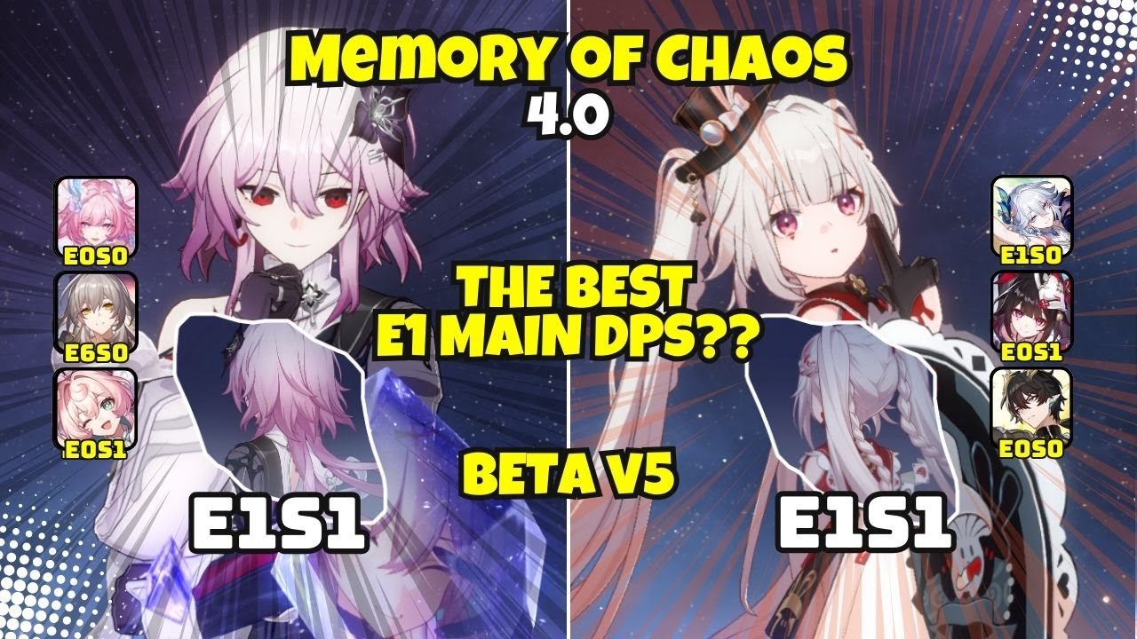 [V5] WHO HAS THE BEST E1!!! Evernight & Sparixe Main vs Antishill Nodes | MOC 12 HSR 4.0