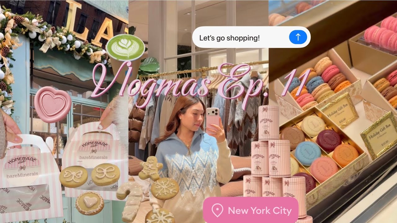 VLOGMAS, выпуск 11 | Распаковка Chanel + NYC DIML 🛍️🚕