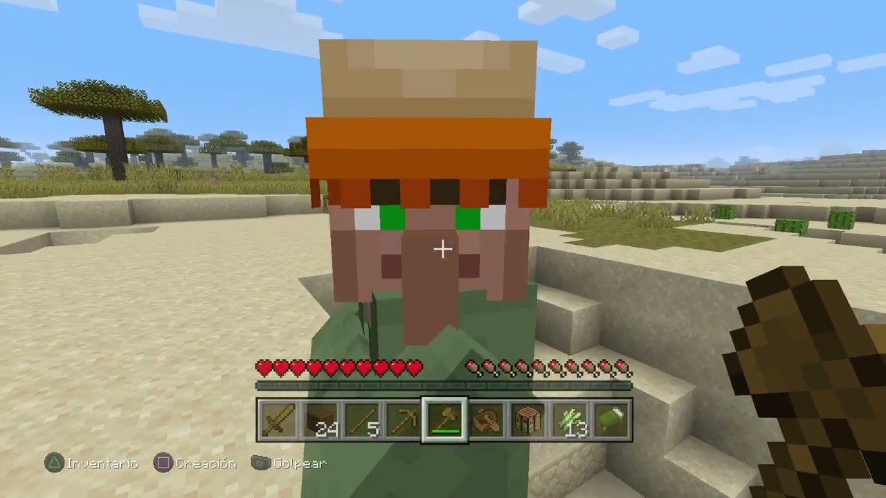 Minecraft PS4 Legacy edition gameplay #001