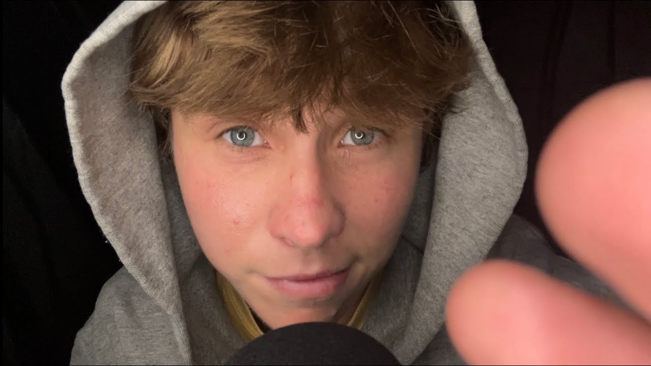 CLOSE UP ASMR (Whispering, Face Touching, Mic Brushing, Mouth Sounds, Inaudible Whispers, Tapping)