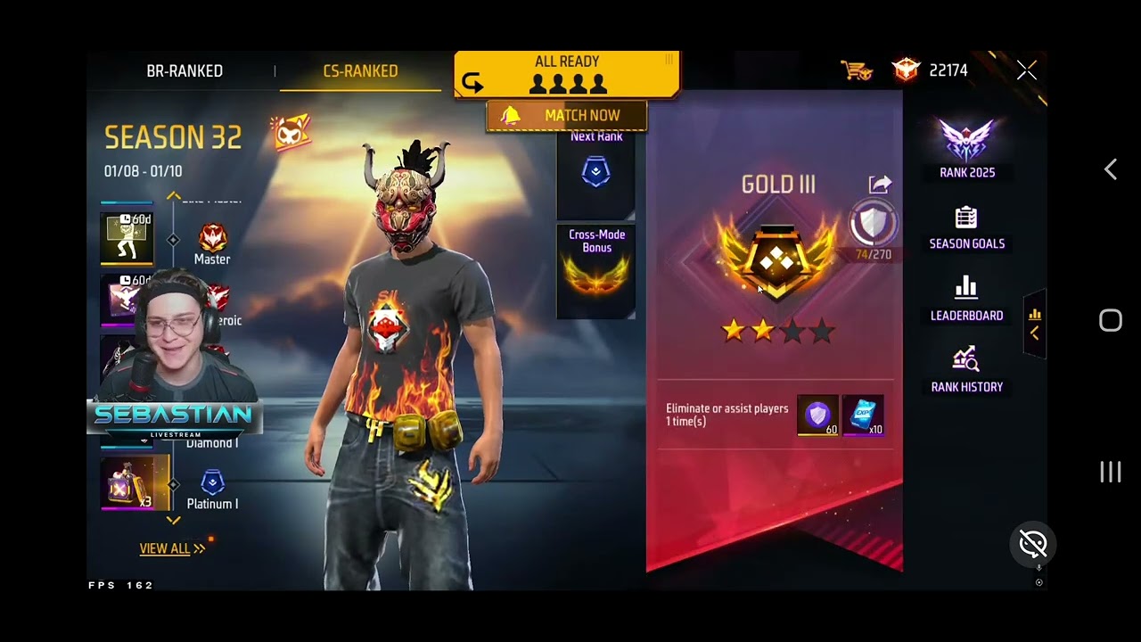 KING SEBY Episodul 18 Push Free Fire Sezonul 46🔥