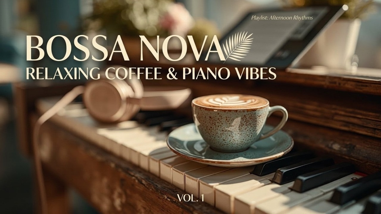 Расслабляющий Джаз Босса Нова и Уютная Атмосфера Кофейни для Учебы