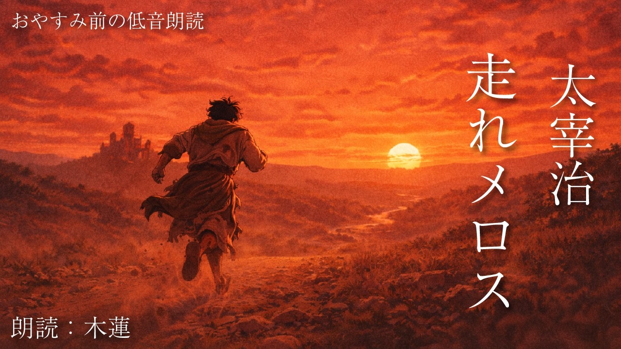 【低音朗読｜眠る前の文学】太宰治「走れメロス」｜木蓮の静かな朗読