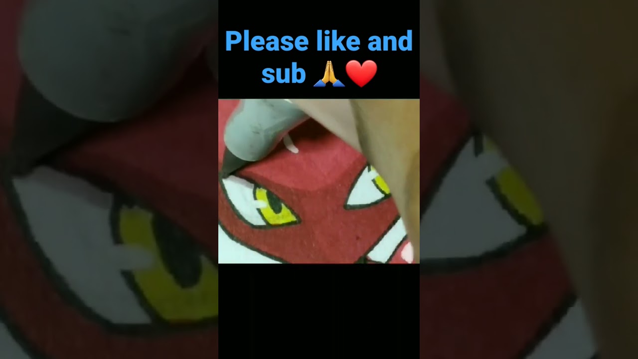 speed drawing #scizor #anime #drawing #artwork #shorts #animeart #short #draw #pokemon #artist
