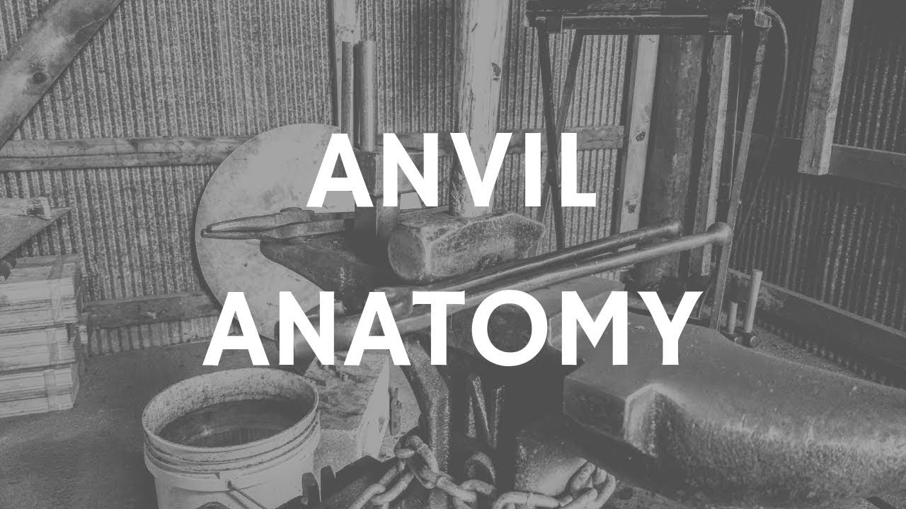 Anvil Anatomy - NC Tool Company 70 Pound Farrier's Anvil
