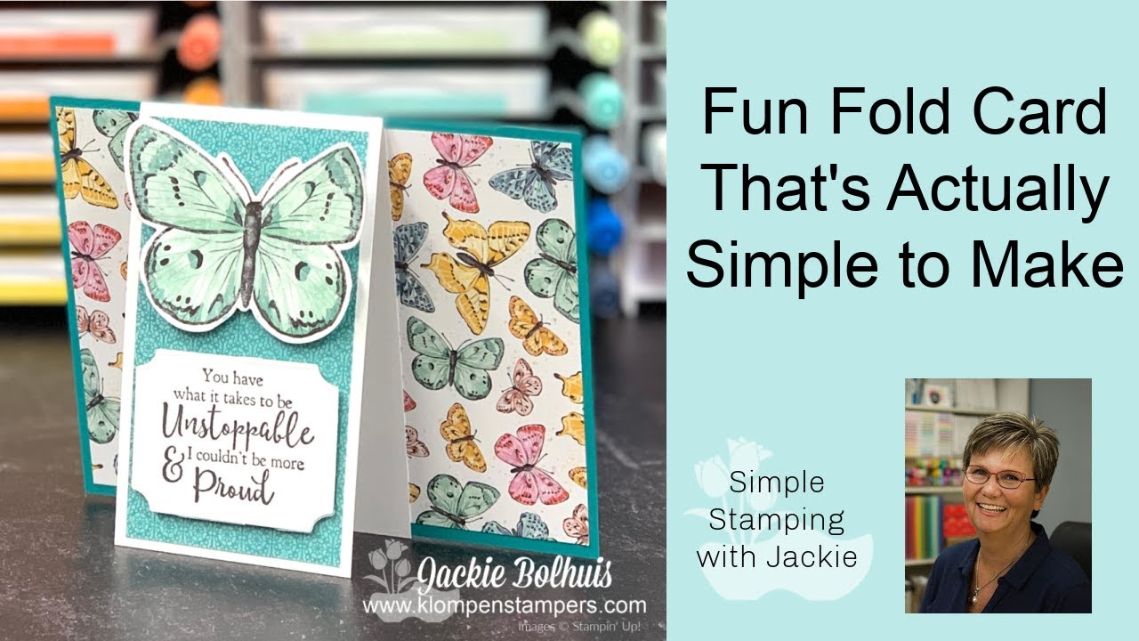 A Delightful Fun Fold Card That's Actually Simple to Make