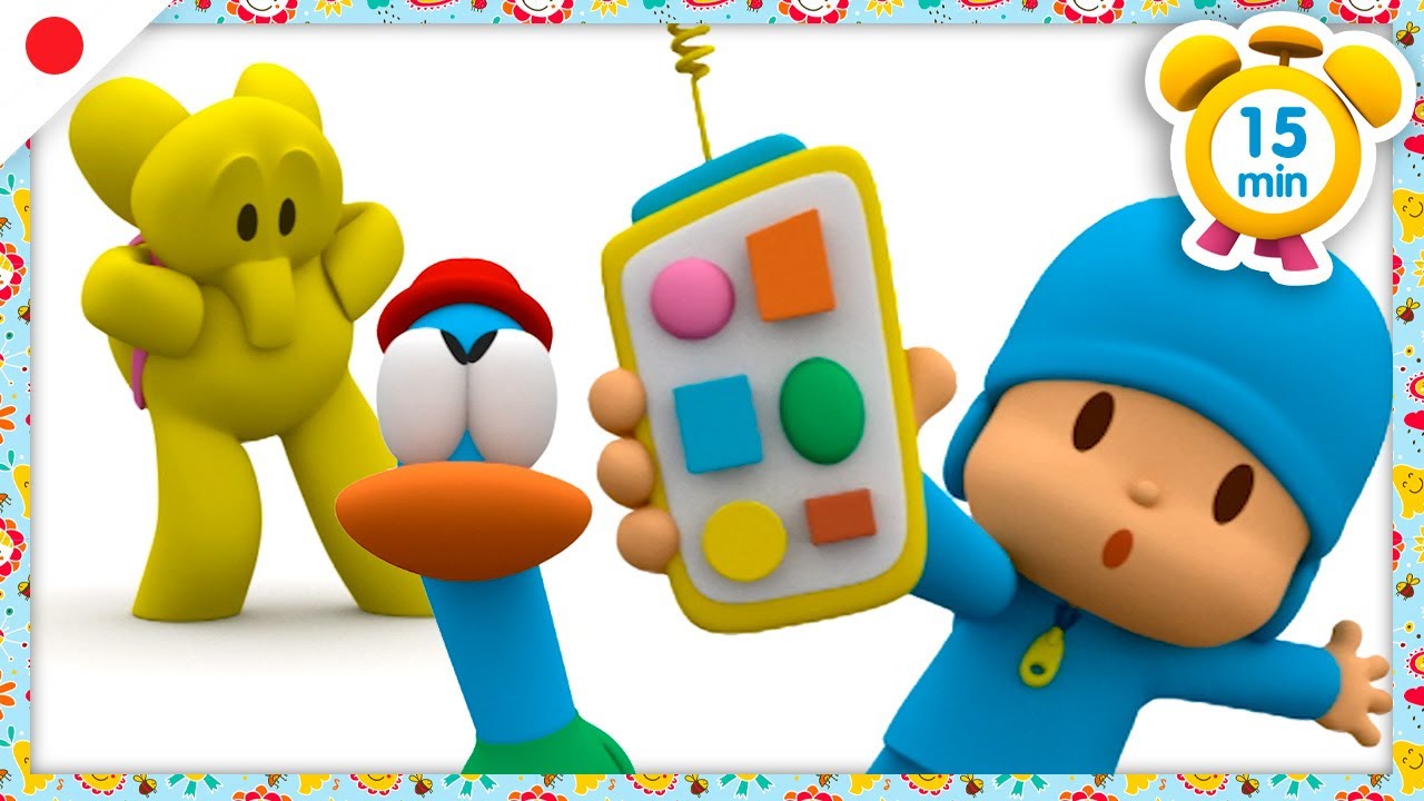 🌈 世界を塗るマシーン | ぽこよ日本語 l Pocoyo Japanese l  はるのぼうけん（15分）全話　子どものためのアニメ動画