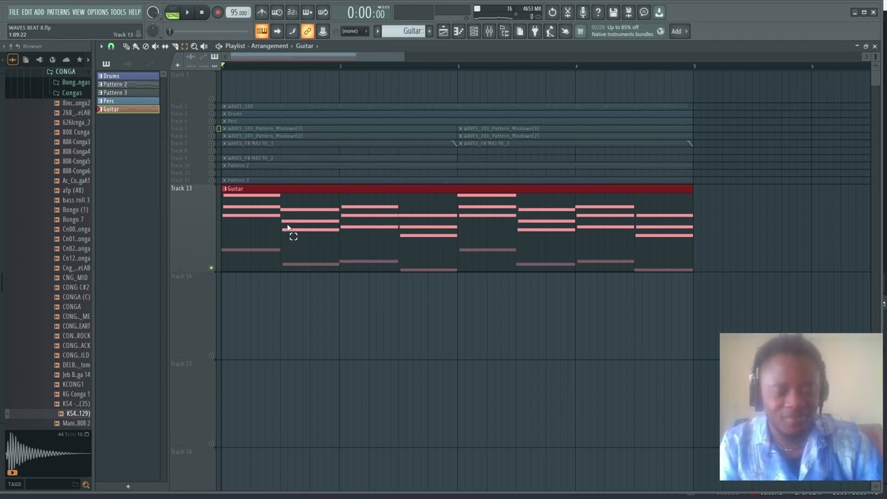 [FREE AFROBEAT FLP] HOW TO MAKE AFROBEAT BEAT IN 2024. #IBIGA  #afrobeat #burnaboy