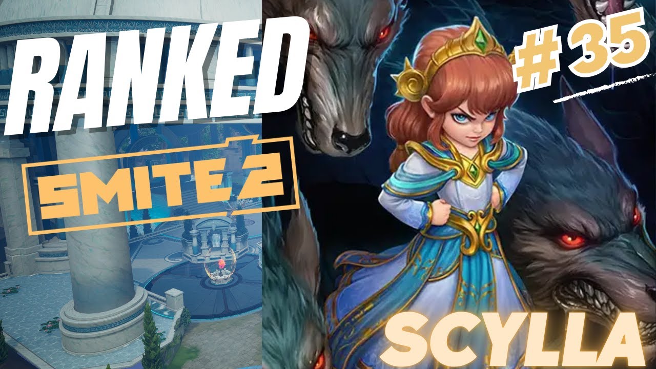 J'AVAIS DE L'ESPOIR POUR WIN MAIS J'AI FLOP SCYLLA MID SMITE 2 RANKED #35