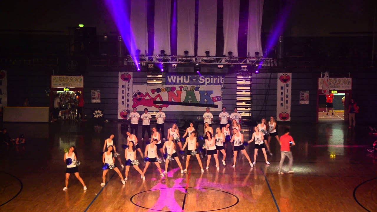 UNI MANNHEIM CHEERLEADING PERFORMANCE - WHU EUROMASTERS 2013