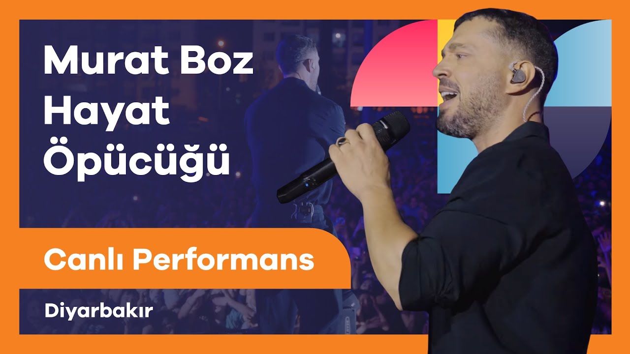 Murat Boz - Hayat Öpücüğü | Canlı Performans | Diyarbakır Kültür Yolu Festivali