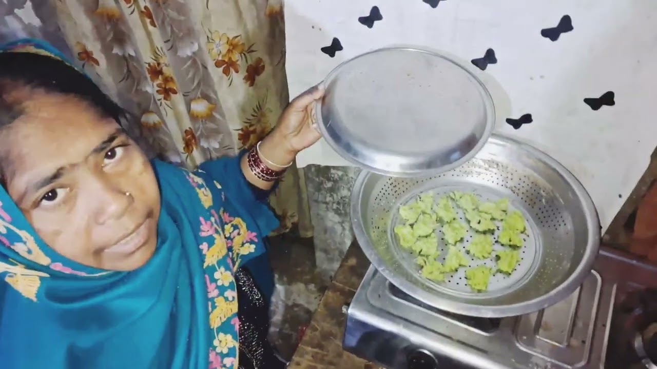 Matar ki pakodi curry 🍛 😋 