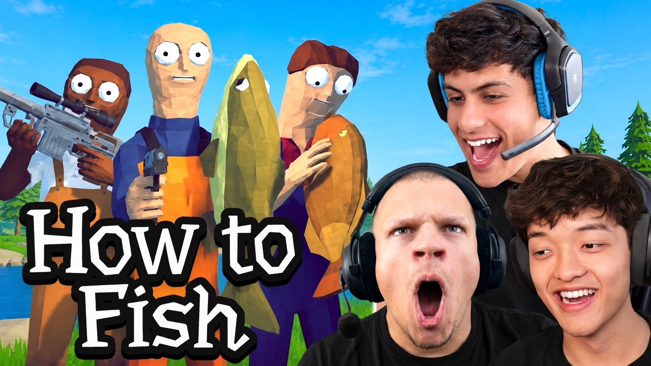 CORE И JYNXZI ИГРАЮТ В HOW TO FISH