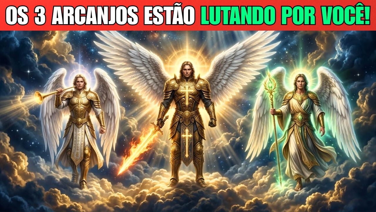 Os Três Arcanjos movem o INVISÍVEL! O SILÊNCIO abre a porta para o MILAGRE 🌟