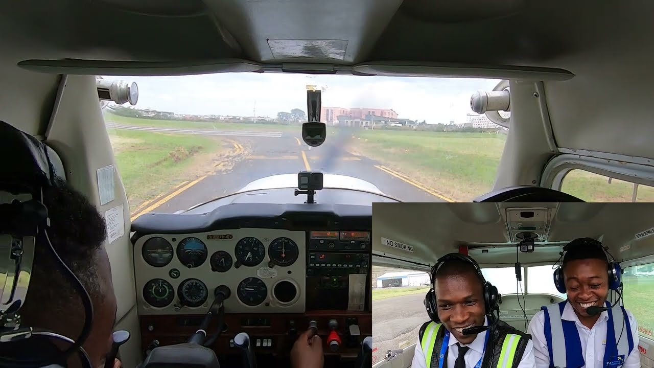 Flight School Training on a Circuit Pattern | Wilson Airport