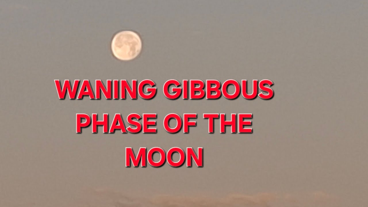 7AM | WANING GIBBOUS PHASE OF THE MOON | DUBAI | UAE