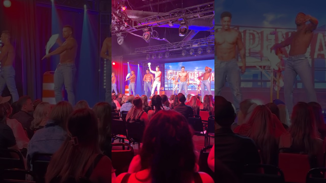 Chippendale’s Show 🕺🏽 at Planet Hollywood in Las Vegas, NV 