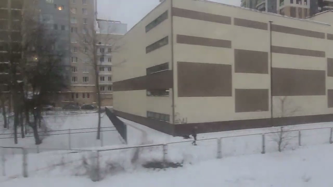 От платформы Ланская до Удельного парка.