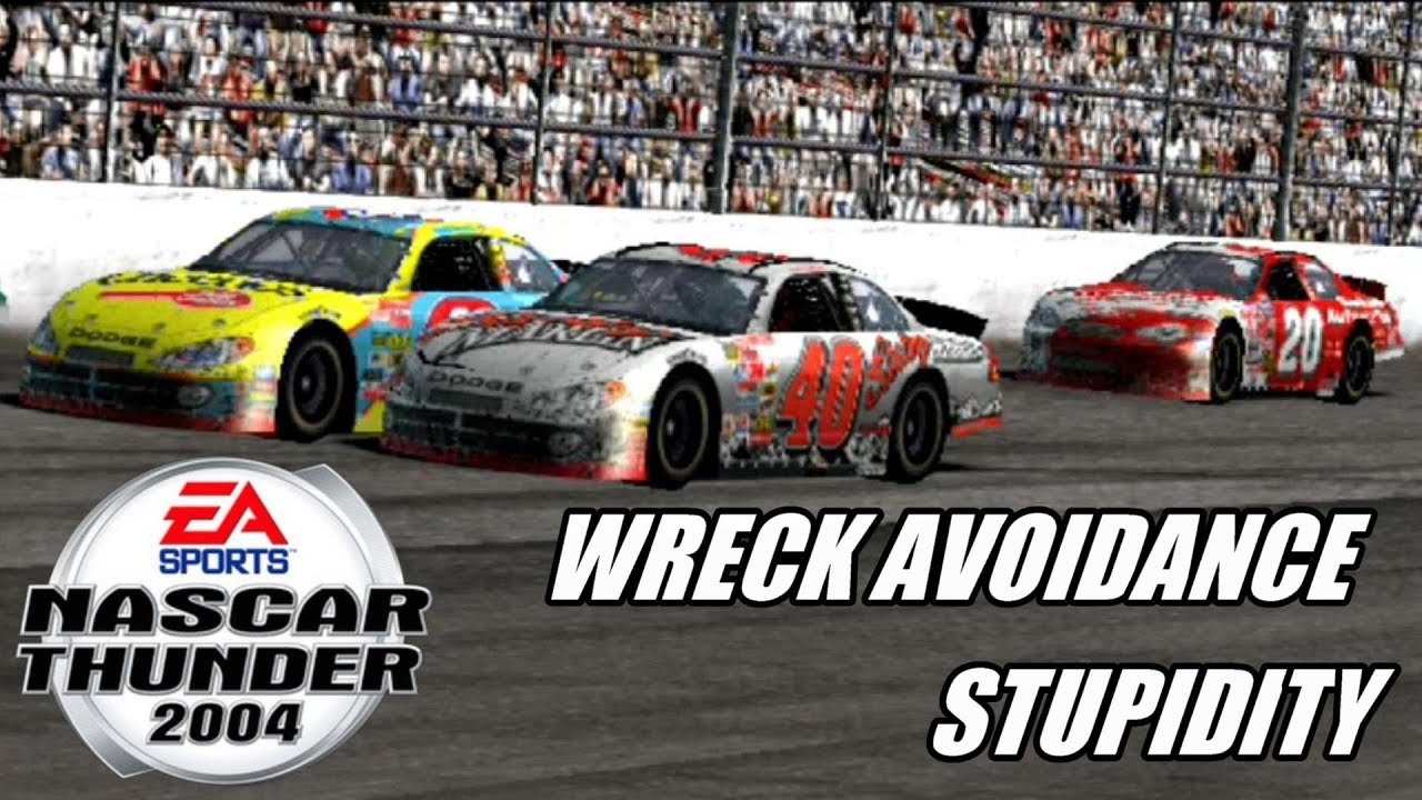 Wreck Avoidance Stupidity! | NASCAR Thunder 2004 [Lightning Challenges] Part 7