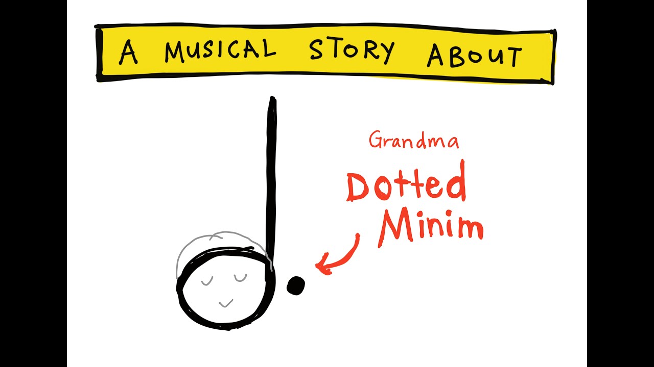 The Story of Grandma Dotted Minim (notation story 3)