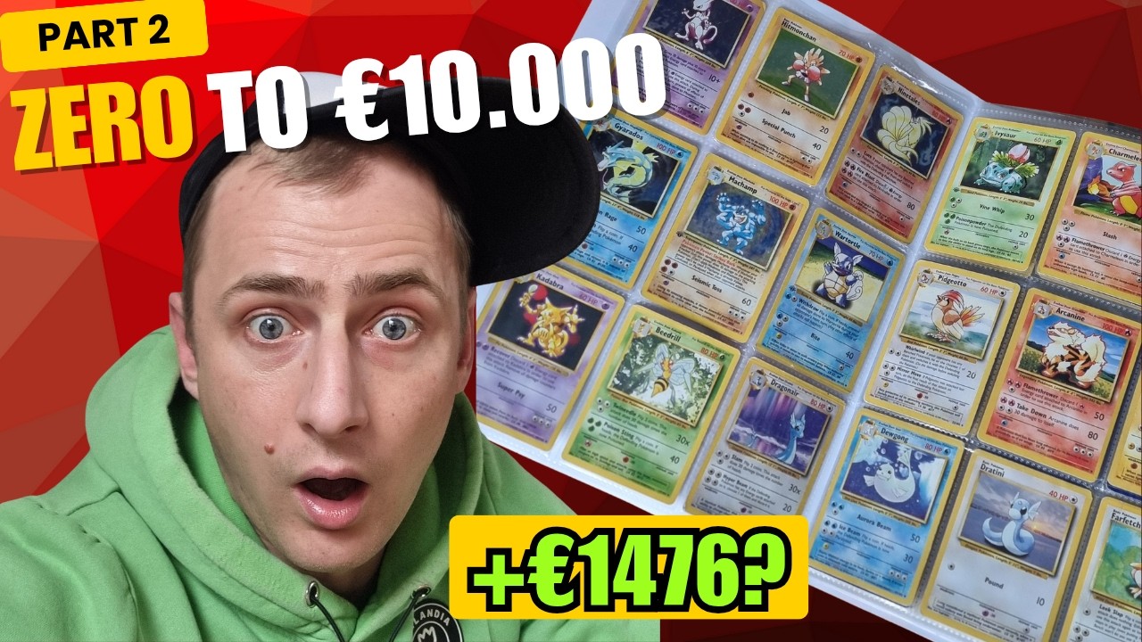 I Made €XXXX EURO Flipping Pokemon Cards!
