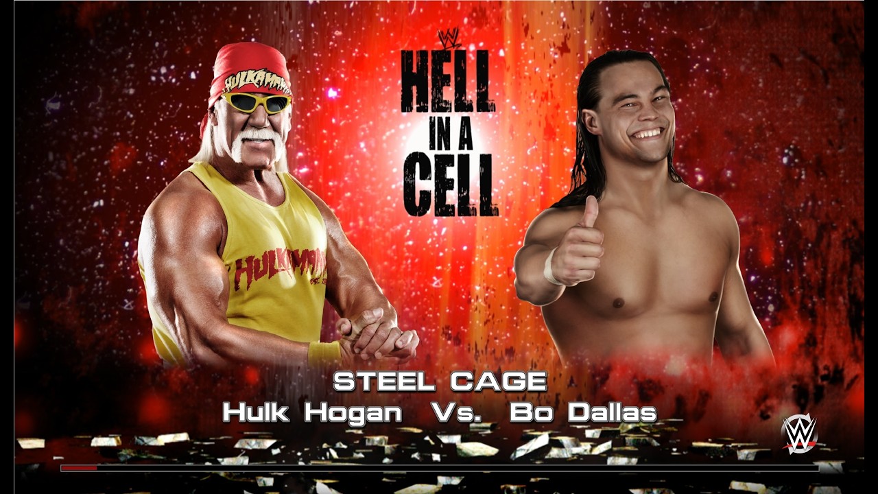 WWE 2k15 Личное первенство по правилам Steel Cage на вылет бой между Hulk Hogan - Bo Dallas