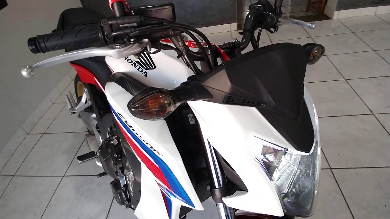 Honda Cb650F ABS 2015 capitão América, lindíssima ...Na Jesner Motors
