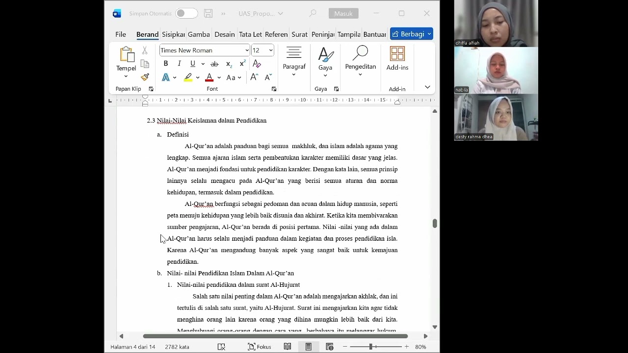 Presentasi tugas UAS proposal PKM RSh