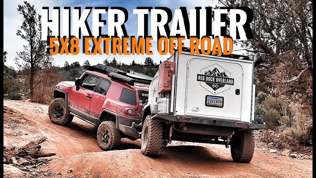 Прицеп Hiker Trailer Extreme Off Road для экстремальных прогулок, ЛУЧШИЙ внедорожный прицеп?
