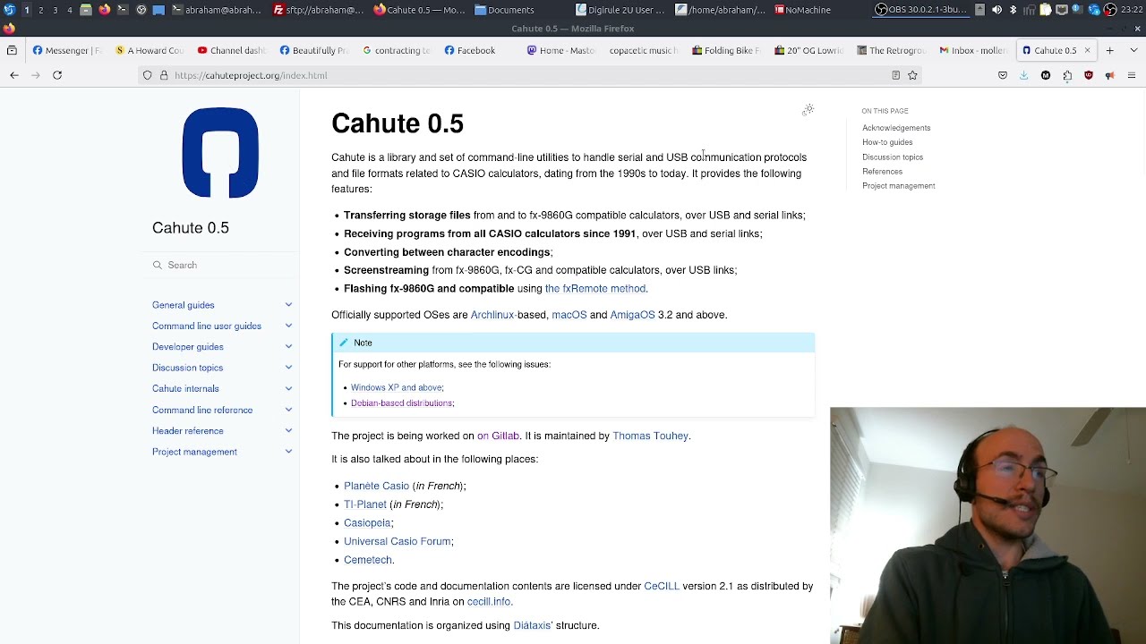 Transferring files to and from my Casio fx-9860GII graphing calculator with Cahute